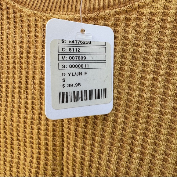 Free People Tasha Thermal Waffle Top - Picture 4 of 5